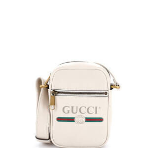 Gucci Logo Zip Messenger Bag Printed #229912G86B